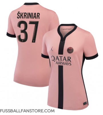 Paris Saint-Germain Milan Skriniar #37 Replik 3rd trikot Damen 2024-25 Kurzarm